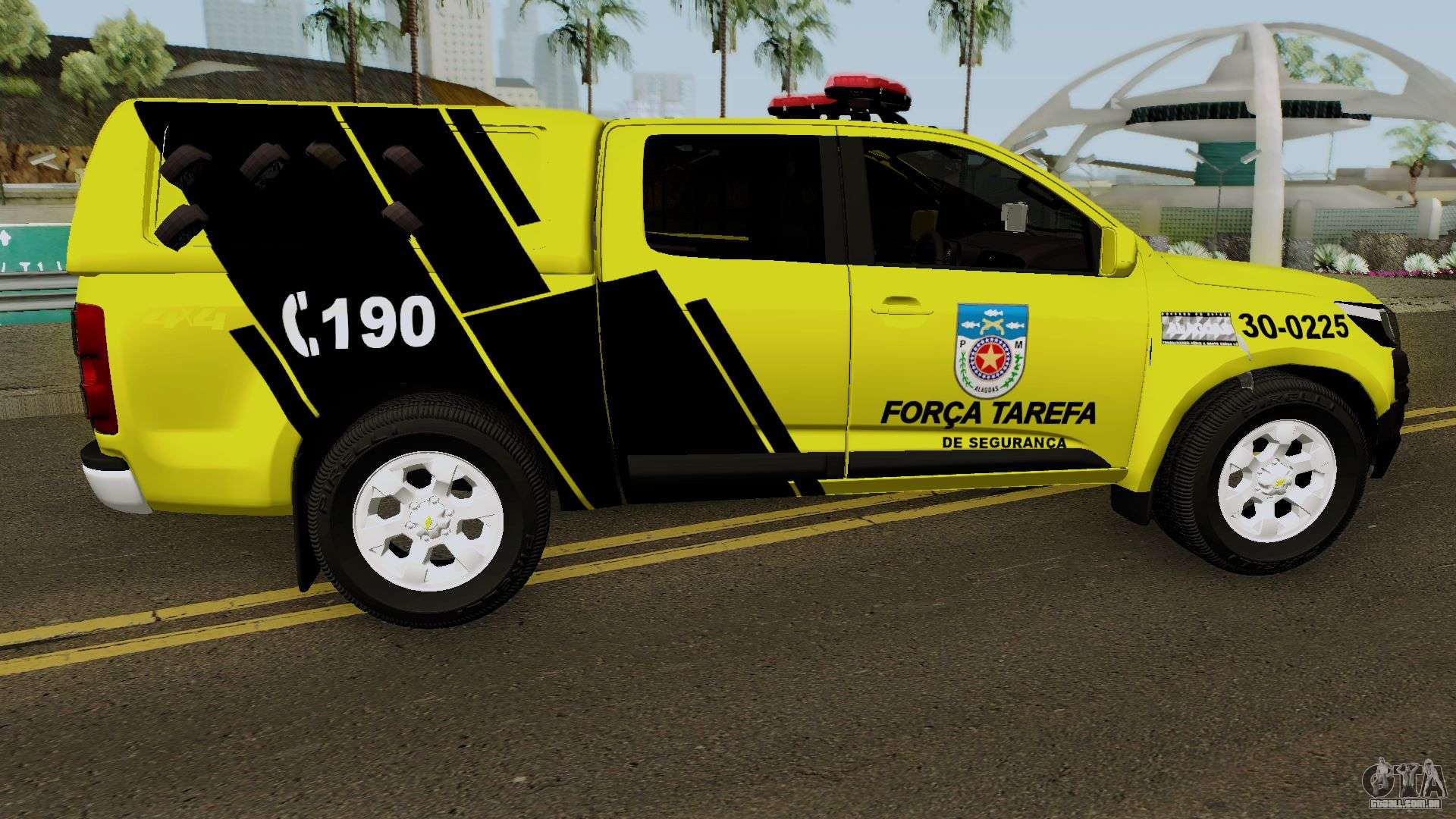 GTA San Andreas Viatura Polícia Militar da Força Tarefa Alagoas - Brasil Mod  