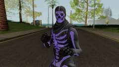 Purple Skull Trooper Style Fortnite para GTA San Andreas