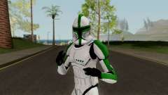 Clone Trooper Green (Star Wars The Clone Wars) para GTA San Andreas