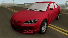 Mazda 3 MQ para GTA San Andreas