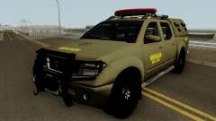 Nissan Frontier Brazilian Police (Verde) para GTA San Andreas