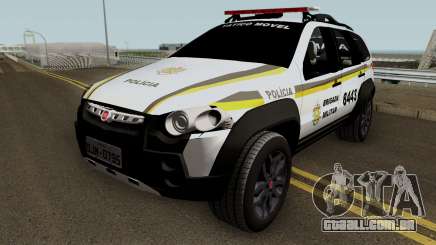 Fiat Palio Weekend Brazilian Police (Patamo) para GTA San Andreas