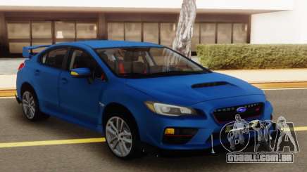 Subaru Impreza WRX STI Sedan Blue para GTA San Andreas