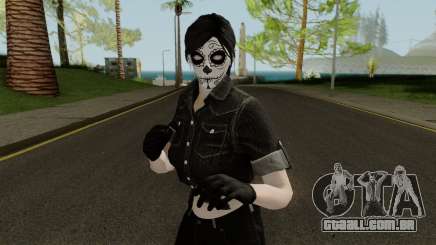 GTA Online Halloween Female Skin 2018 para GTA San Andreas