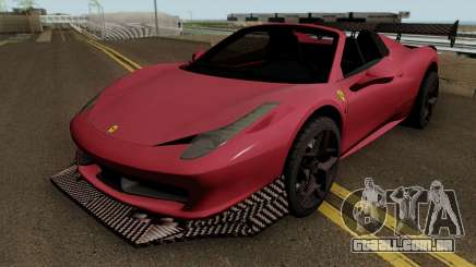 Ferrari 458 Spider Racing Edition para GTA San Andreas