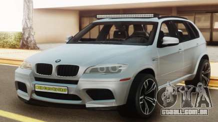 BMW X5M E70 White para GTA San Andreas