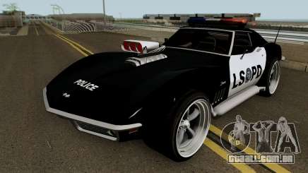 Chevrolet Corvette C3 Stingray Police LSPD V2 para GTA San Andreas