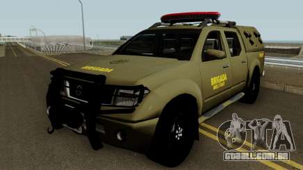 Nissan Frontier Brazilian Police (Verde) para GTA San Andreas