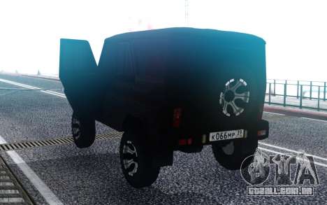 UAZ caçador de Trenó FSB para GTA San Andreas