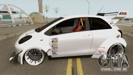 Toyota Yaris Burnok Speed para GTA San Andreas