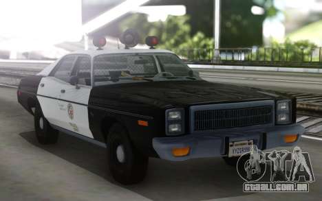 1978 Plymouth Fury Los Angeles Police Departamen para GTA San Andreas