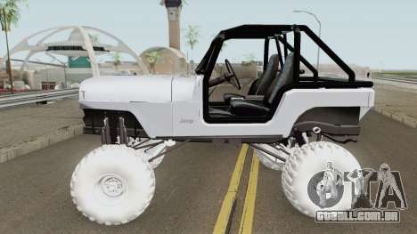 Jeep Renegade CJ7 para GTA San Andreas