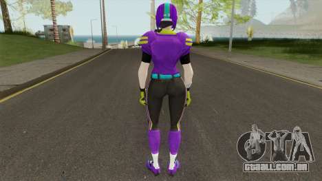 Fortnite NFL Female Skin (Sarah) para GTA San Andreas