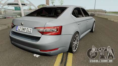 Skoda SuperB 2017 para GTA San Andreas