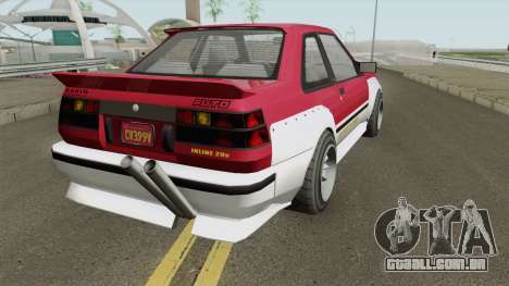 Karin Futo (R2) GTA V para GTA San Andreas