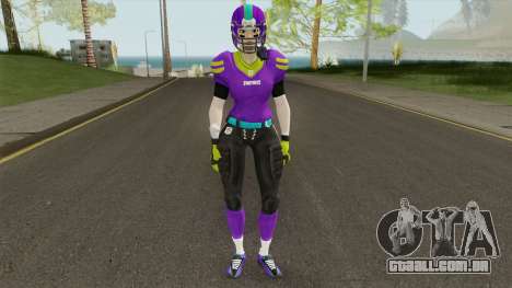 Fortnite NFL Female Skin (Sarah) para GTA San Andreas