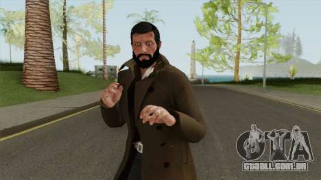 Edward Pierce from Call of Cthulhu With Coat para GTA San Andreas