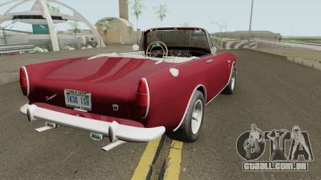 Sunbeam Tiger Mk.2 1967 (US-Spec) para GTA San Andreas