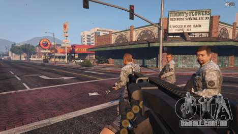 Warfare MOD 1.0 para GTA 5