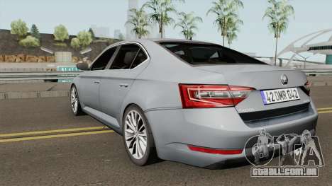 Skoda SuperB 2017 para GTA San Andreas