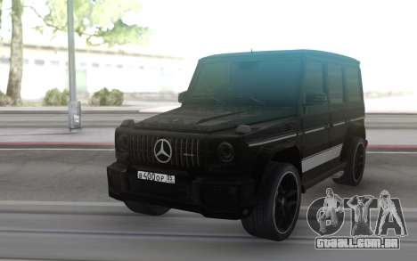 Mercedes-Benz G63 para GTA San Andreas