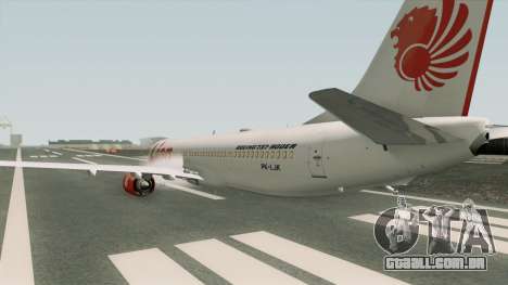 Boeing 737NG Lion Air para GTA San Andreas