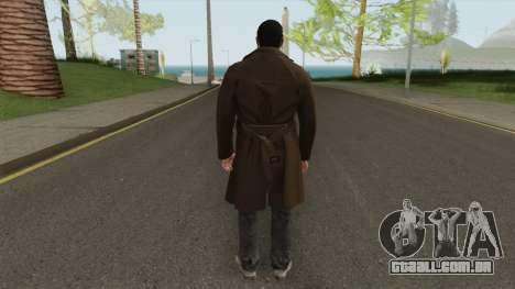 Edward Pierce from Call of Cthulhu With Coat para GTA San Andreas