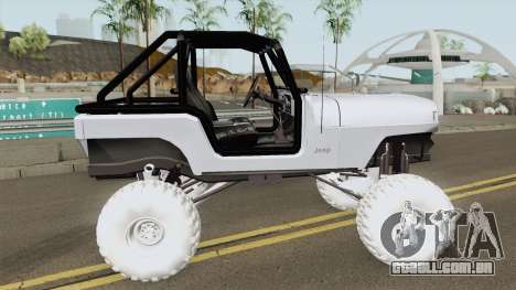 Jeep Renegade CJ7 para GTA San Andreas