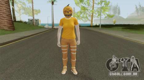 GTA ONLINE Halloween Skin Female para GTA San Andreas