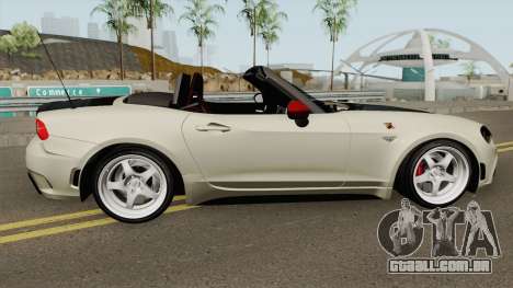 Fiat 124 Spider Abarth V2 para GTA San Andreas