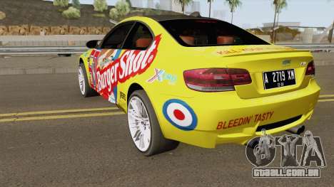 BMW M3 E92 Burgershot 2007 para GTA San Andreas