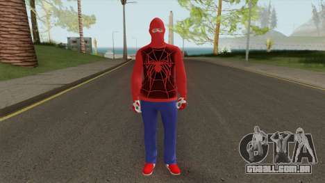 Human Spiderman para GTA San Andreas
