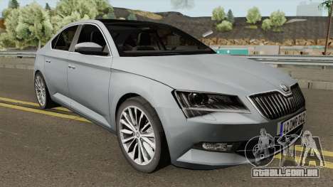 Skoda SuperB 2017 para GTA San Andreas