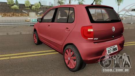 Volkswagen Fox 4P 1.0 2014 para GTA San Andreas