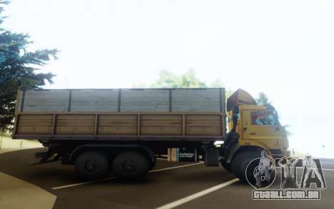 KamAZ 43118 Mesa trailer para GTA San Andreas