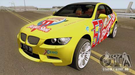 BMW M3 E92 Burgershot 2007 para GTA San Andreas