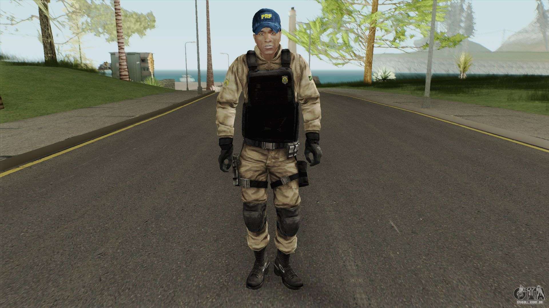 Como conseguir roupa de policial no gta san andreas 