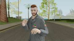 GTA Online Skin Alienbuster Male para GTA San Andreas