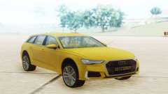 Audi A6 2019 Yellow para GTA San Andreas