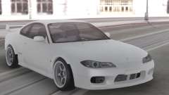 Nissan Silvia S15 White Stock para GTA San Andreas