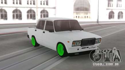 2107 Verde rodas para GTA San Andreas