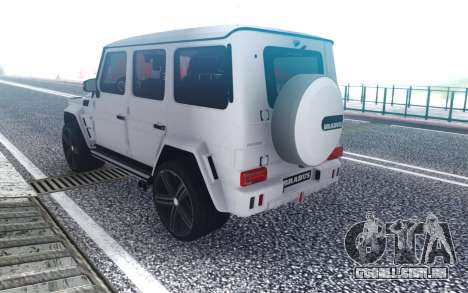 Mercedes-Benz G700 Brabus Widestar para GTA San Andreas