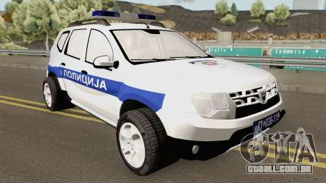 Dacia Duster Serbian Police para GTA San Andreas