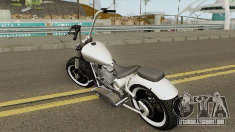 Western Motorcycle Zombie Chopper GTA V para GTA San Andreas