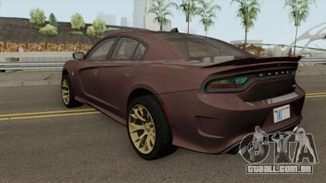 Dodge Charger Hellcat 2015 para GTA San Andreas