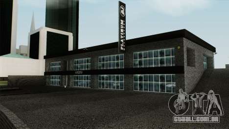 Platinum Motorsport Showroom para GTA San Andreas