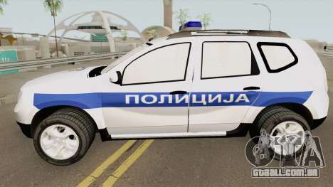 Dacia Duster Serbian Police para GTA San Andreas