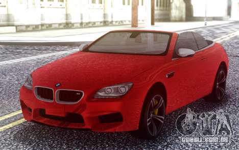 BMW M6 F12 para GTA San Andreas