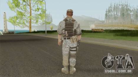 Skin 1 (Spec Ops: The Line - 33rd Infantry) para GTA San Andreas