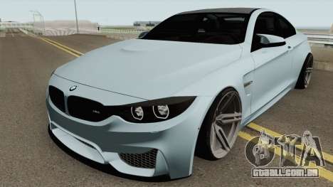 BMW M4 2014 SlowDesign (Black Wheels) para GTA San Andreas
